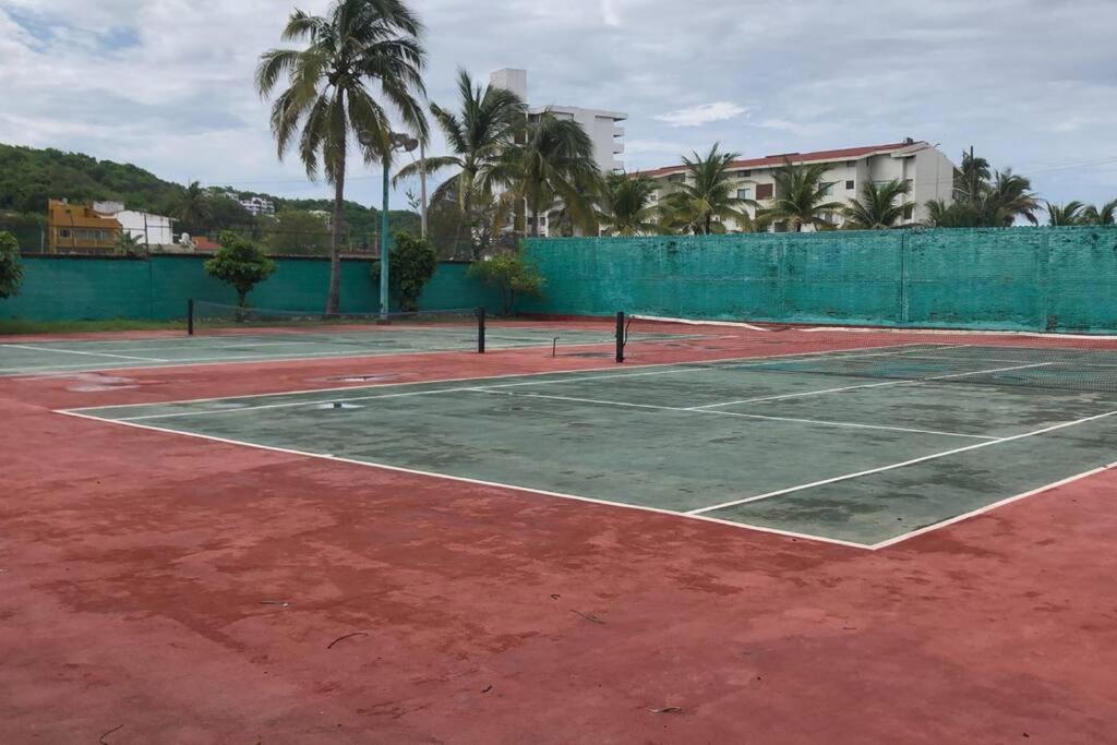 Hermoso Apartamento En Manzanillo Con Alberca Y Cancha De Tenis, Ideal Para Relajarse Y Disfrutar De Una Escapada Tranquila En El Paraiso Tropical Dış mekan fotoğraf